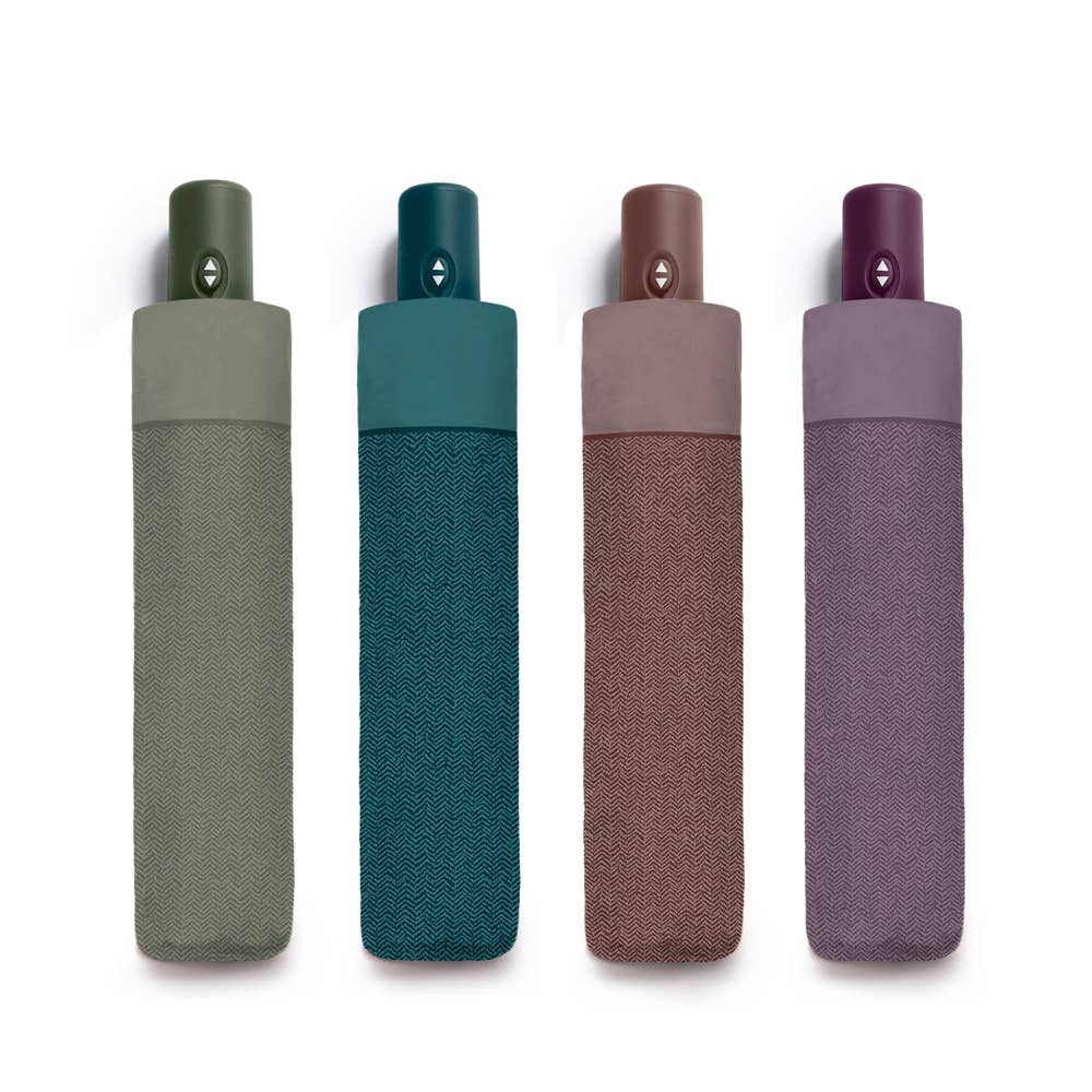 Paraguas Vogue - Wholesale Umbrella - Women's - Vogue Umbrella | Foldable Linen Print Open-Close Auto