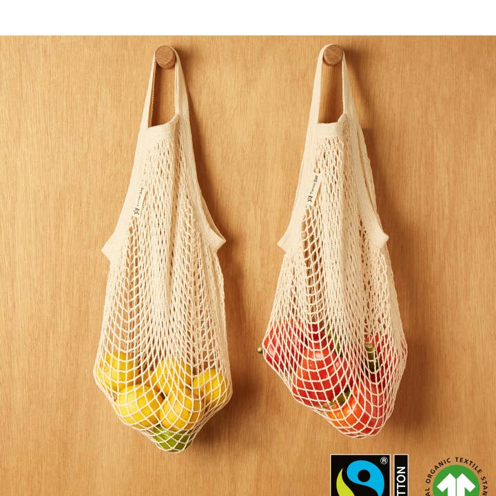 Turtle Bags - Wholesale Grocery/Shopping Bag - Organic Short Handled String Bag (10 Per Unit)16