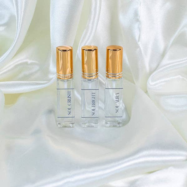 GLOW Lather + Wick - Wholesale Perfume/Eau de Toilette - Sol Crush/Vanilla Sol/Sol Bright Perfume Mini 10 mL3