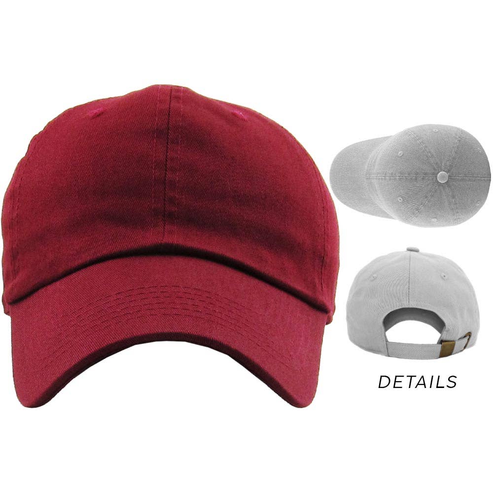 Sensibling Corp. - Wholesale Baseball Cap - Unisex - Solid Baseball Cap7