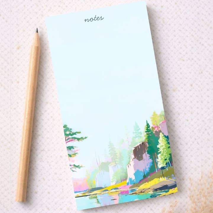 National Park Notepad- Acadia for wholesale by Across Our Land