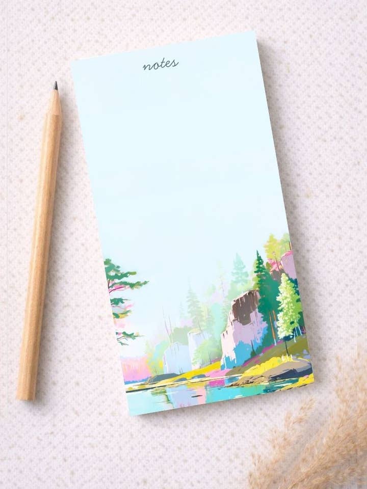 National Park Notepad- Acadia for wholesale by Across Our Land