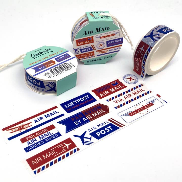 Creabrulee - Wholesale Washi Tape - Air Mail - Washi Tape / Masking Tape1