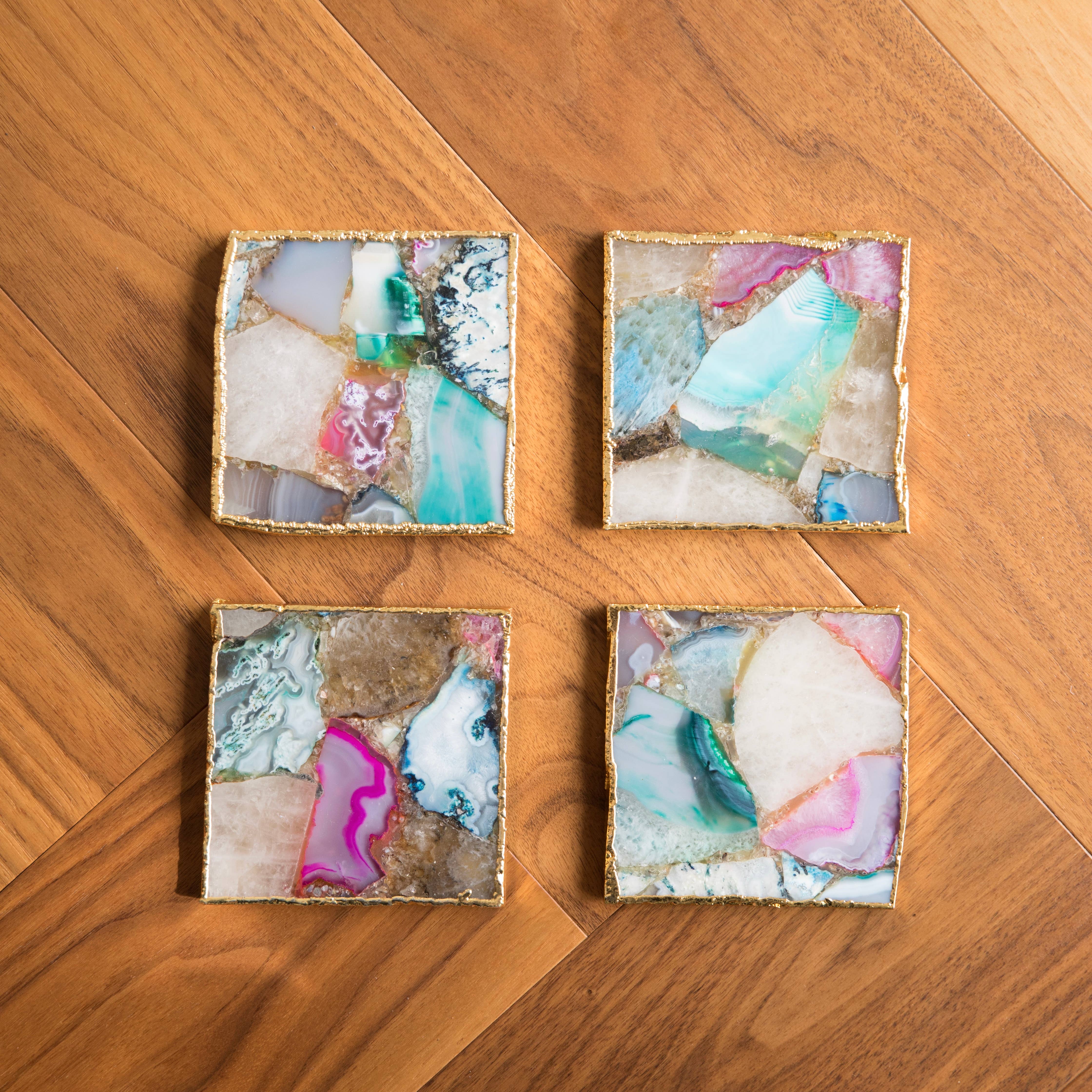 Purchase Wholesale agate coaster. Free Returns Net 60 Terms on Faire