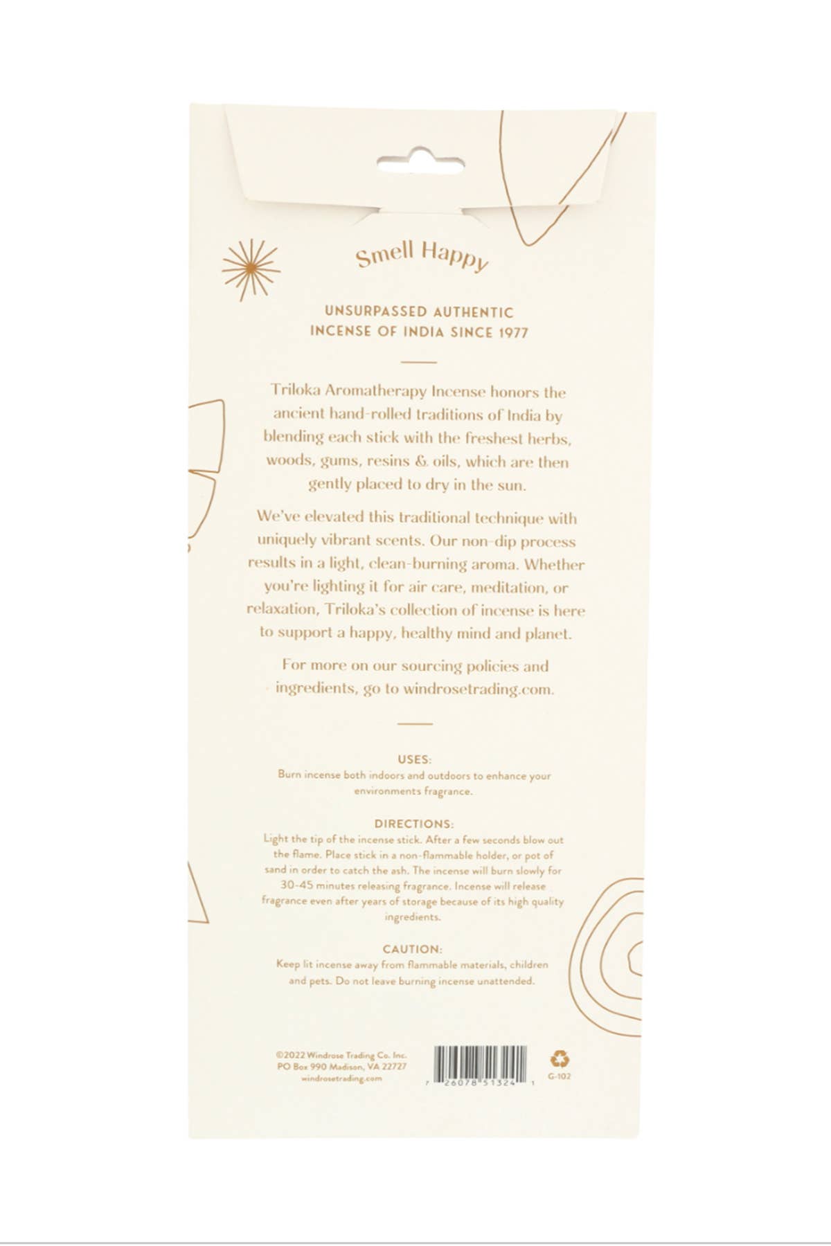 Triloka - Wholesale Incense Holder - Triloka Incense & Holder Gift Set1