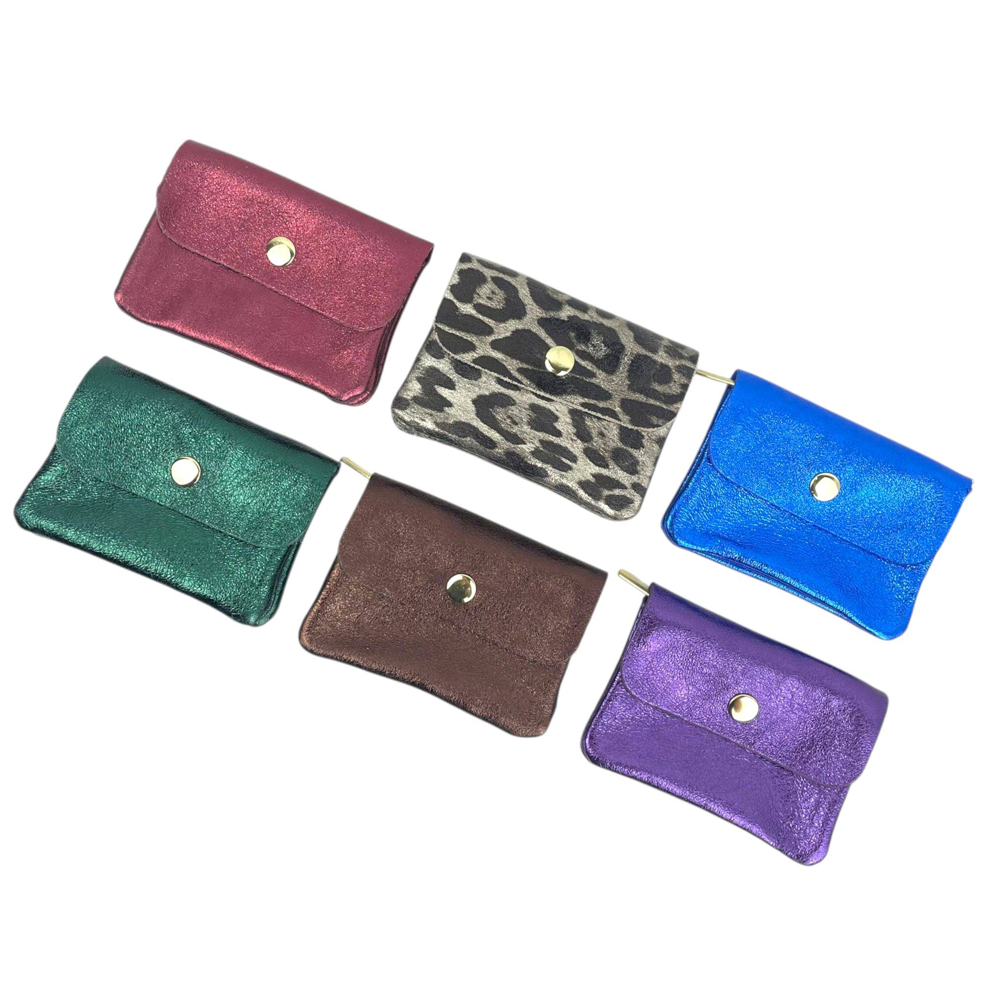 Chenson & Gorett – wholesale Coin purse – Women’s – Italian leather wallet with 3 compartments. Promo Fav23