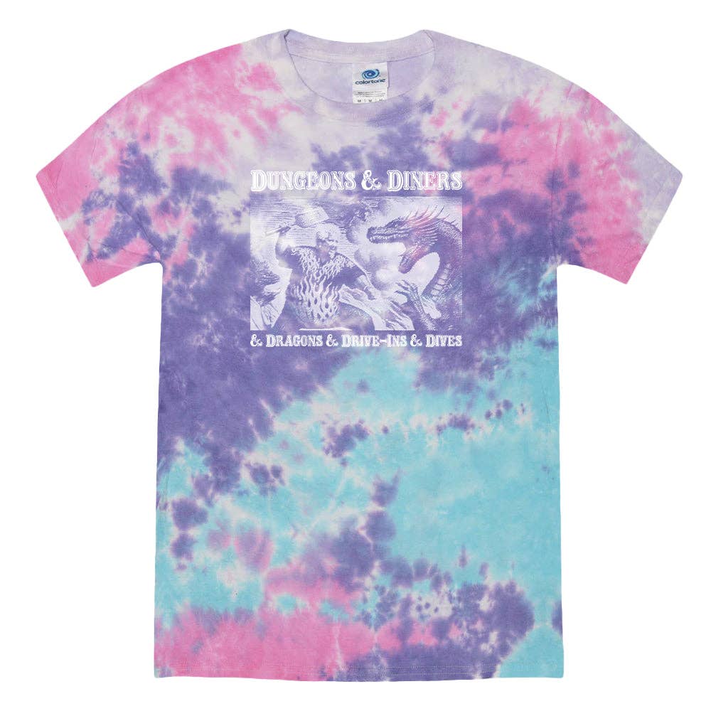 Let's Get This Thread - Wholesale Screen Printed T-Shirt - Unisex - Dungeons and Diners and Dragons and Drive Ins and Dives Vintage2