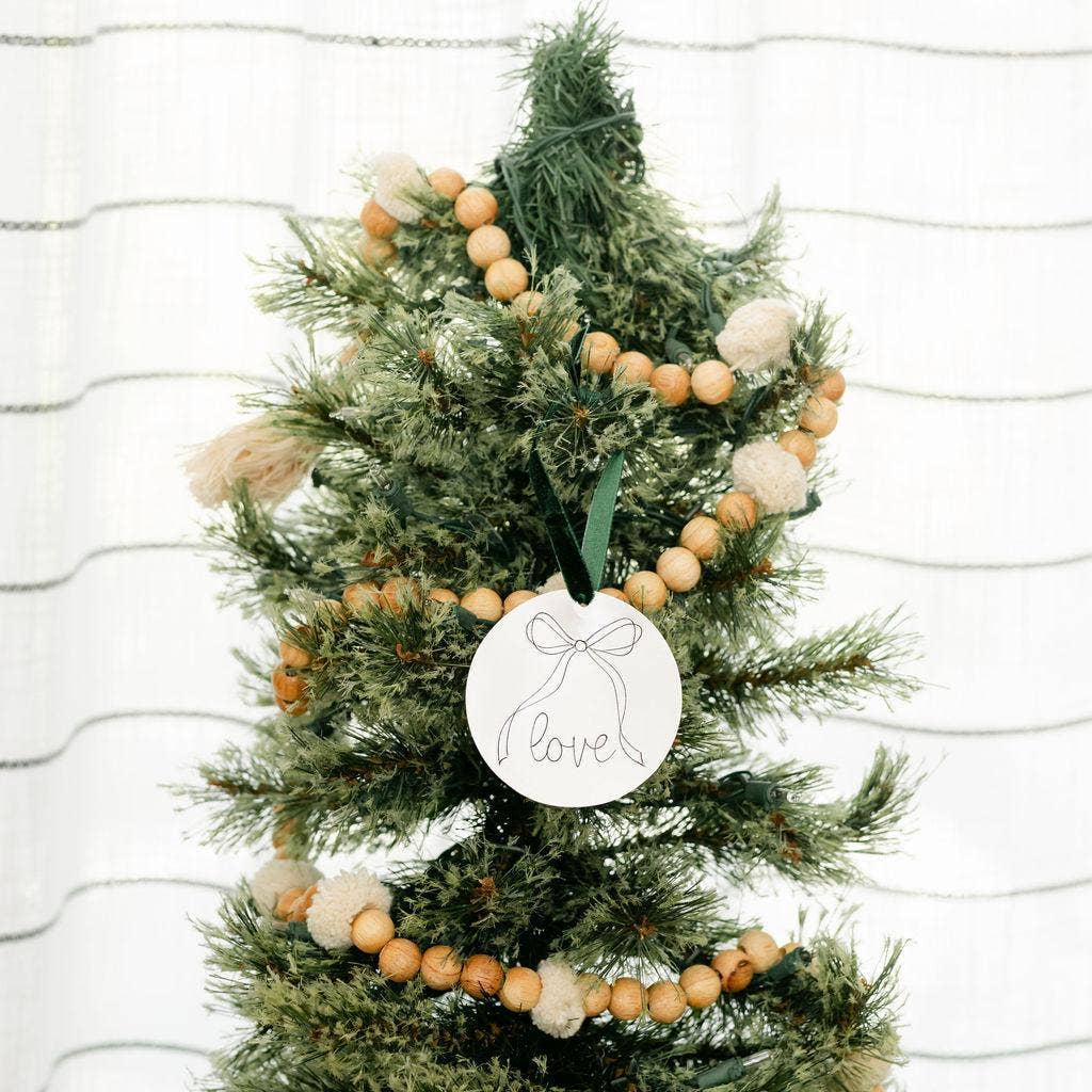 New Creation VA - Vente Objets de décoration - Ornement de Noël en étain en forme d'arc3