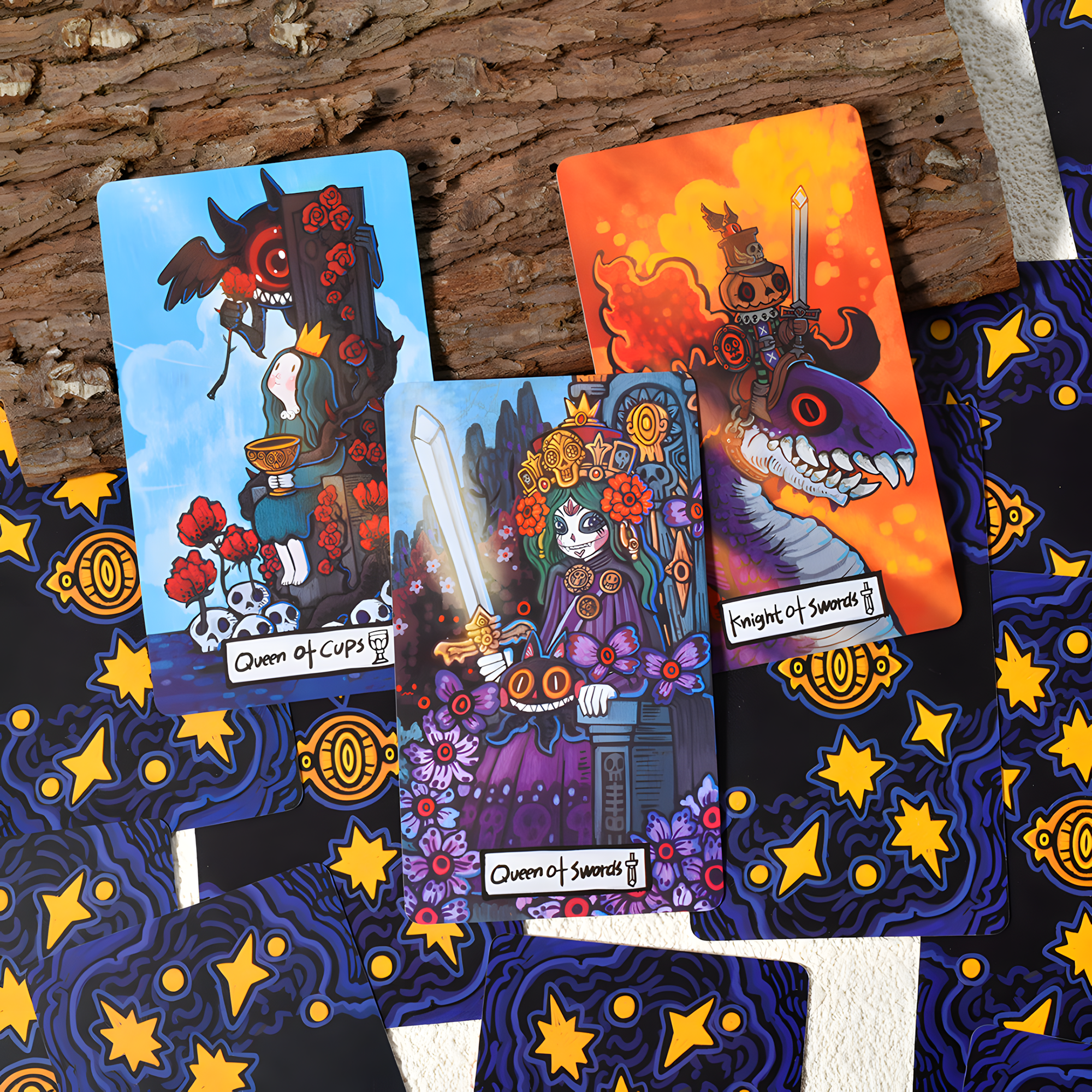 Vermilion Collection – wholesale Tarot cards – Whimsical Realm of Oddities Tarot10