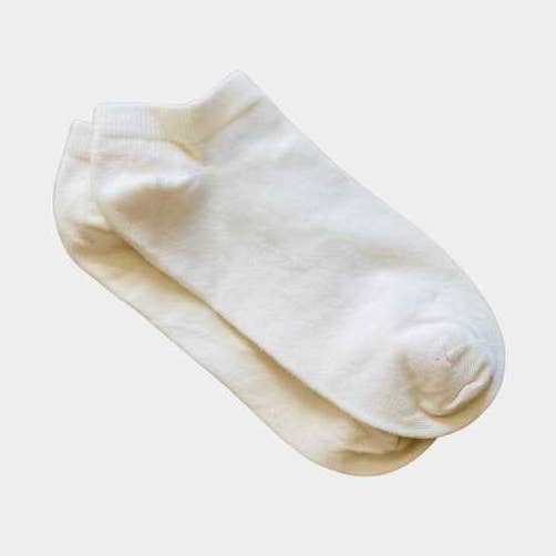 Calcetines tobilleros para niños de uso diario, sin teñir y más, 98% algodón orgánico para venta al por mayor de Q for Quinn