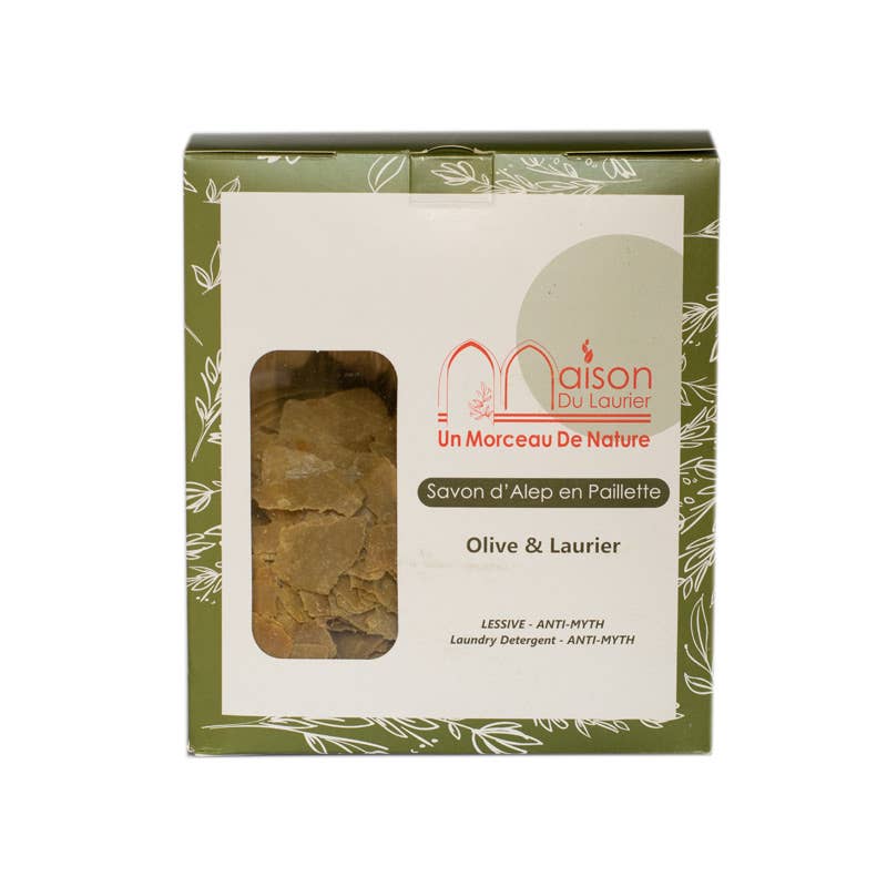 Maison du Laurier - Wholesale Bar Soap - Aleppo soap flakes 500g1