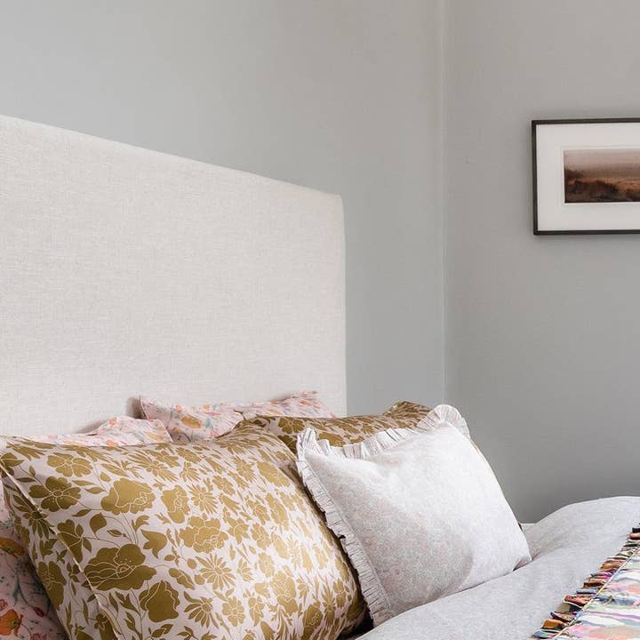 Coco & Wolf – wholesale Bedding pillowcase/sham – Frill Edge Pillowcase made with Liberty Fabric BETSY LACE6