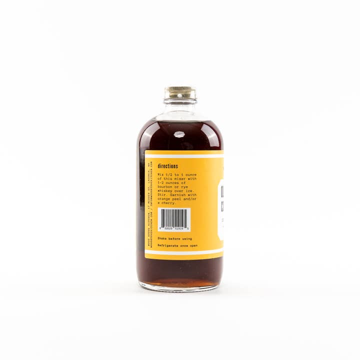 Wood Stove Kitchen - Wholesale Cocktail Mix/Syrup - Old Fashioned Cocktail Syrup, 16 fl oz - for Cocktails and M