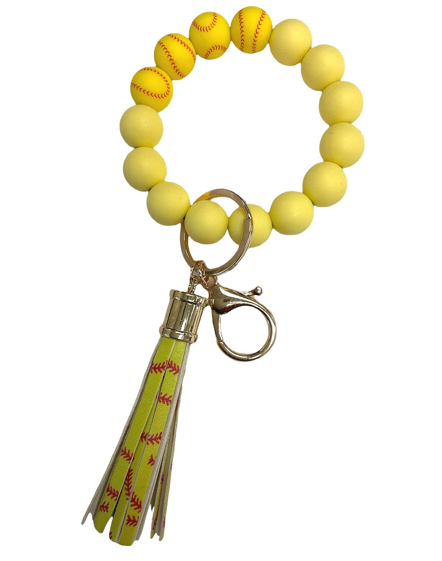MiMi Wholesale - Wholesale Keychain Bracelet - BB139x169 Theme Silicone Beaded Keyring/Keychain Bracelet5