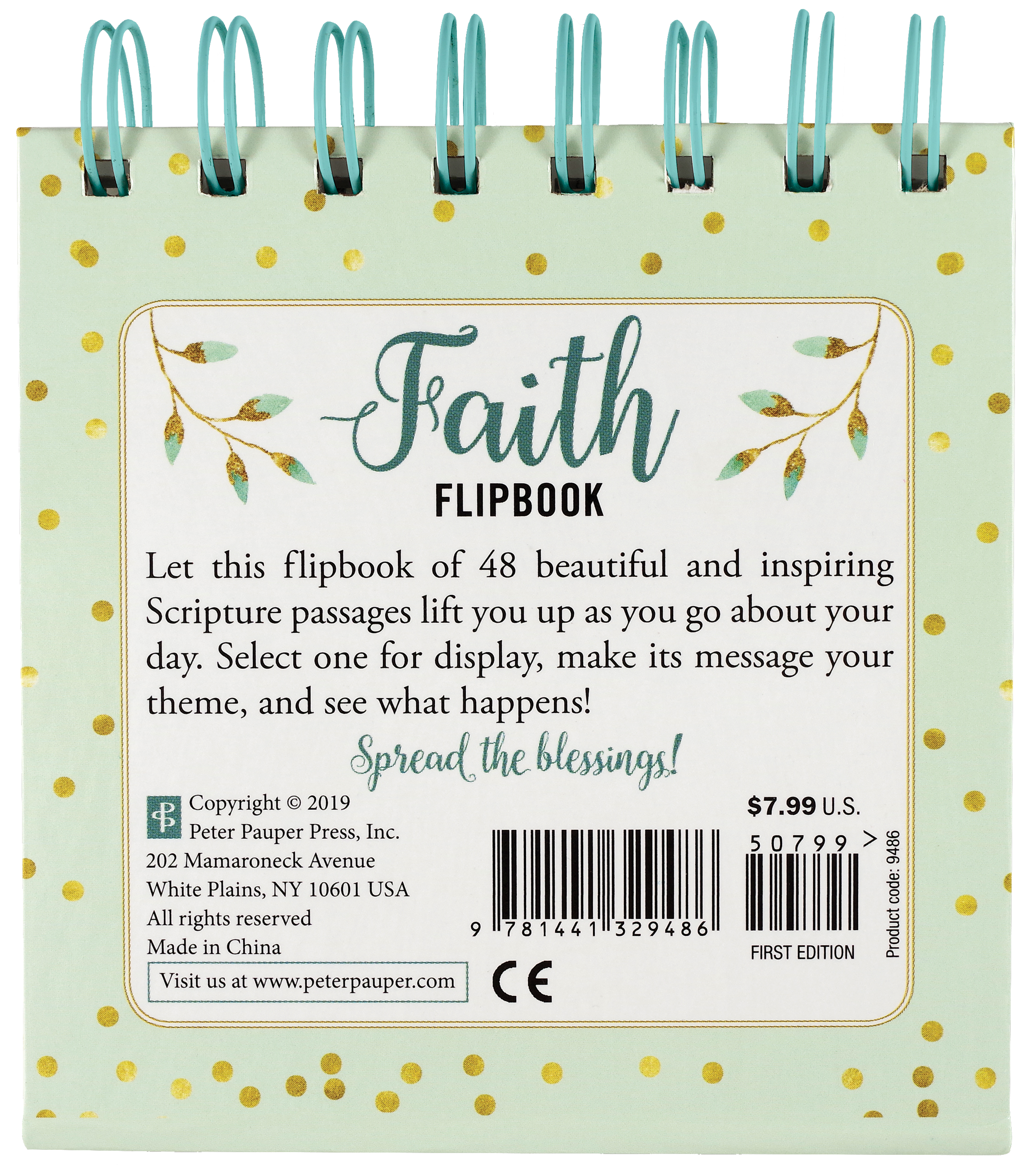Peter Pauper Press - Wholesale Display Book - Faith Desktop Flipbook8