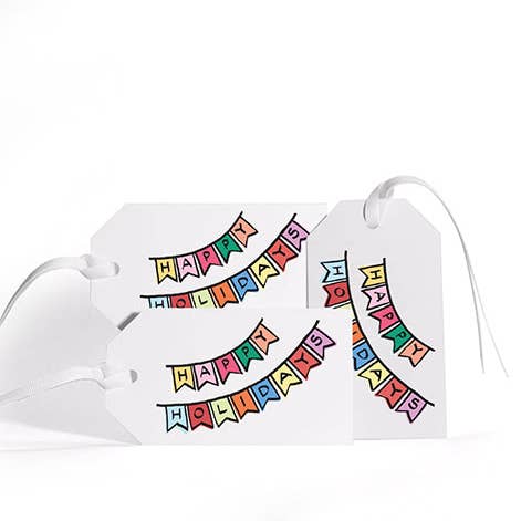 Etichette regalo festive per la vendita all'ingrosso da parte di Dear Annabelle