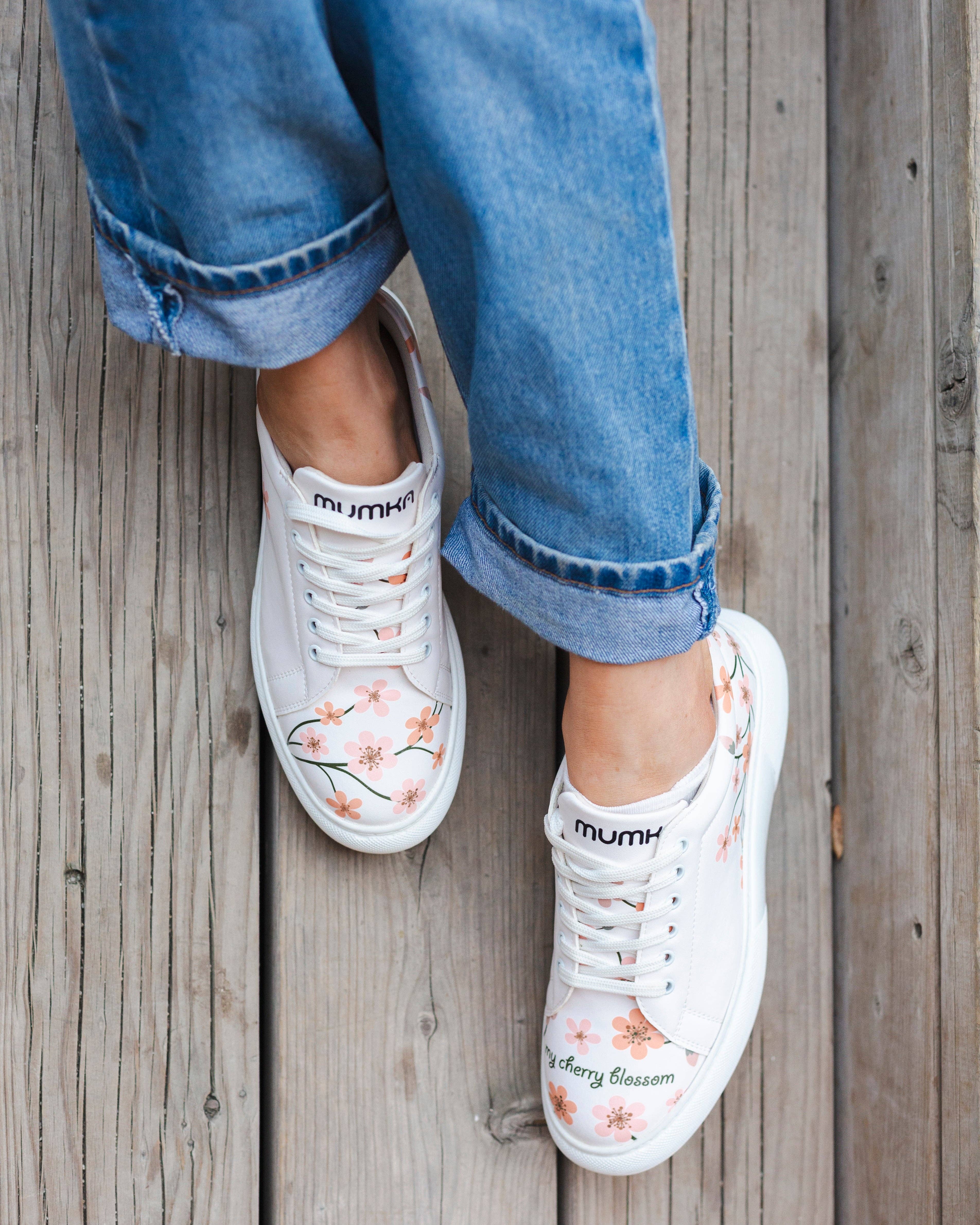 Mumka - Wholesale Lifestyle Sneakers - Women's - Cherry Blossom Sneakers2