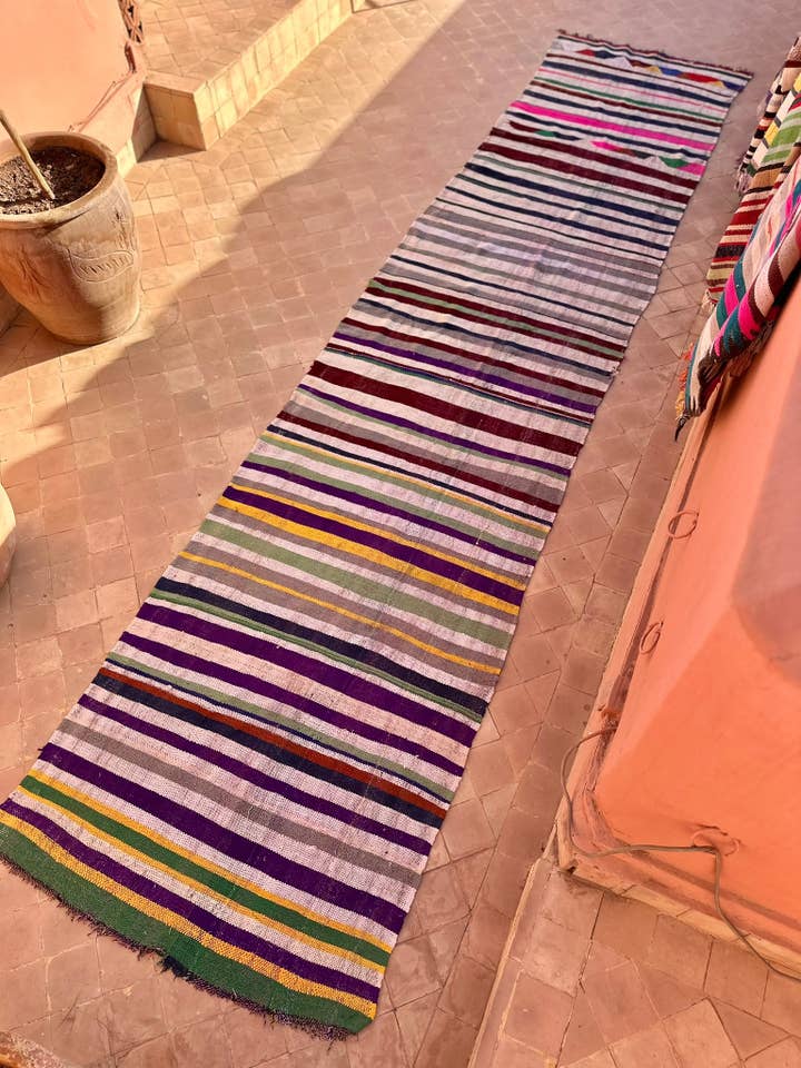 LALLA MIRA Hayk Runner | 397 x 89 cm for wholesale by SOUK in the CITY