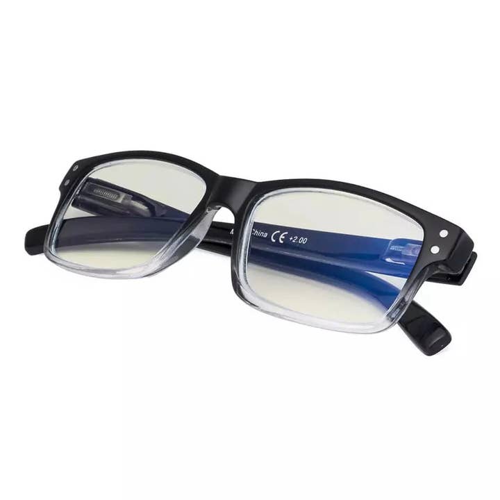 SPARE-SPECS, LLC - Wholesale Eyeglasses - Unisex - Vintage Reading Glasses with Blue Light Filter 4-UVR0324