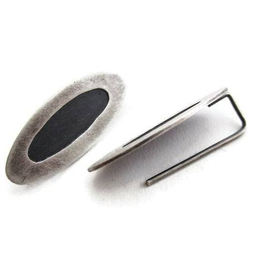 Kimya Joyas - Wholesale Dangle Earrings - Organic Silver Dangle Earrings2