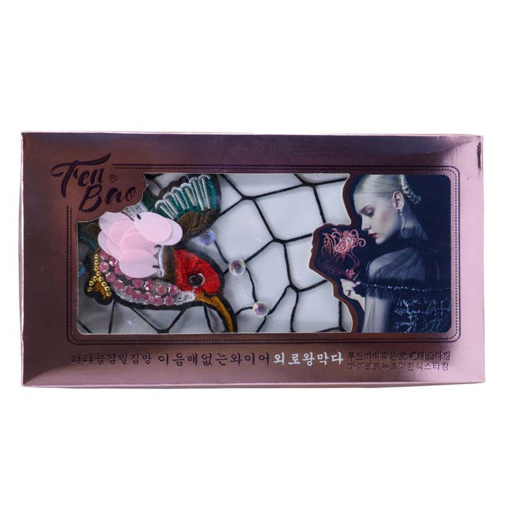 Fishnet Pantyhose - floral for wholesale by Western Fashion