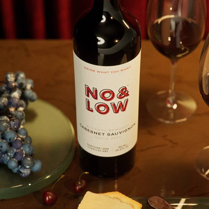 No & Low - Wholesale Non-Alcoholic Spirits/Wine/Beer - No & Low Cabernet Sauvignon 2021 - Non-Alcoholic Red Wine3