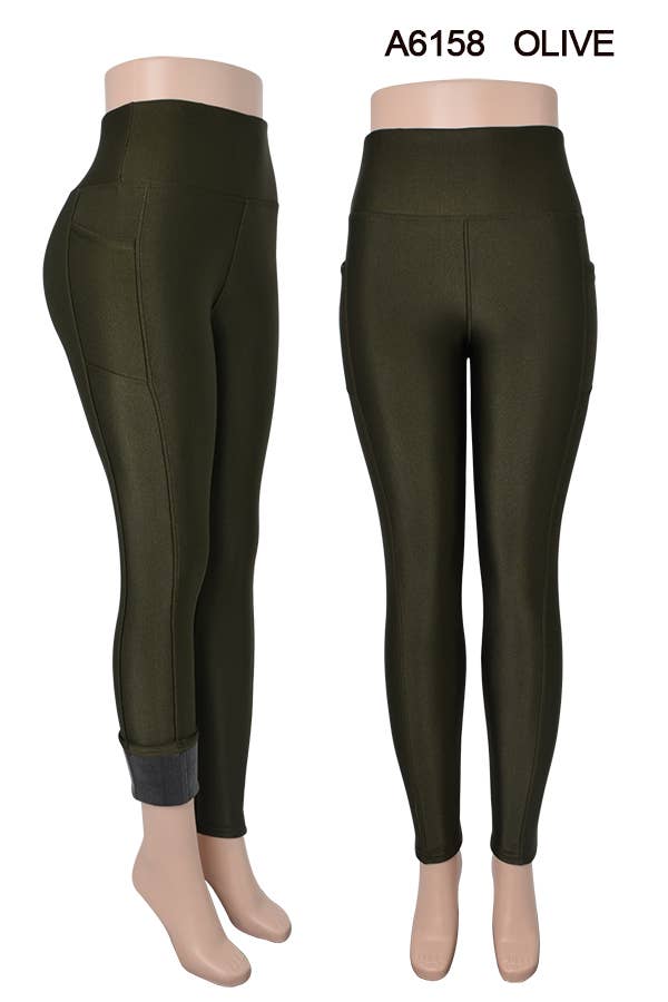 SSImport - Wholesale Athletic/Lounge Leggings - Women's - A6158 WINTER LEGGING FLEECE INSIDE MIXED SIZES 12PCS9