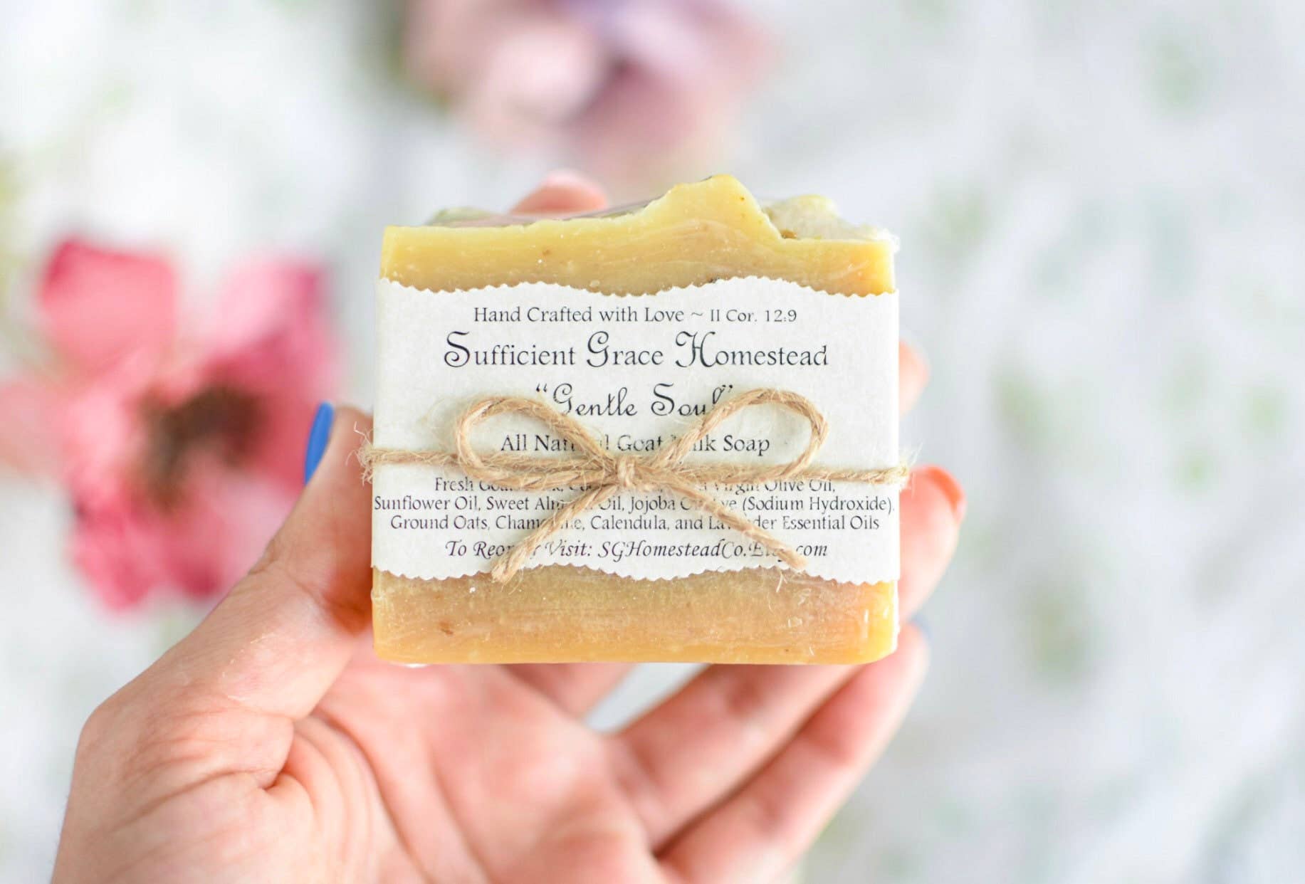 SGHomesteadCo. - Wholesale Bath & Body Set - Natural Skin Care Gift Set for Spring, Self Care Gift Idea5