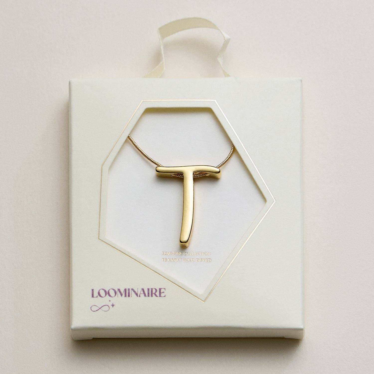 Frem - Wholesale Pendant/Charm Necklace - A Set of 16 Letters Gold Dipped Necklace – Gold & Silver Alphabet Charm Jewelry47