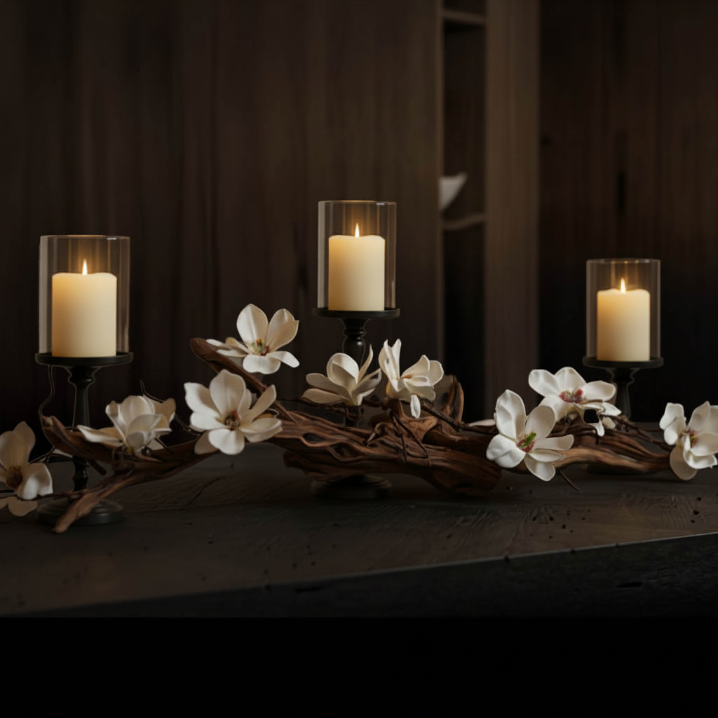 Branch & Wick Company - Wholesale Decorative Tabletop Object - Table Decor for Dining, Coffee Table, Mantle & Holiday 5