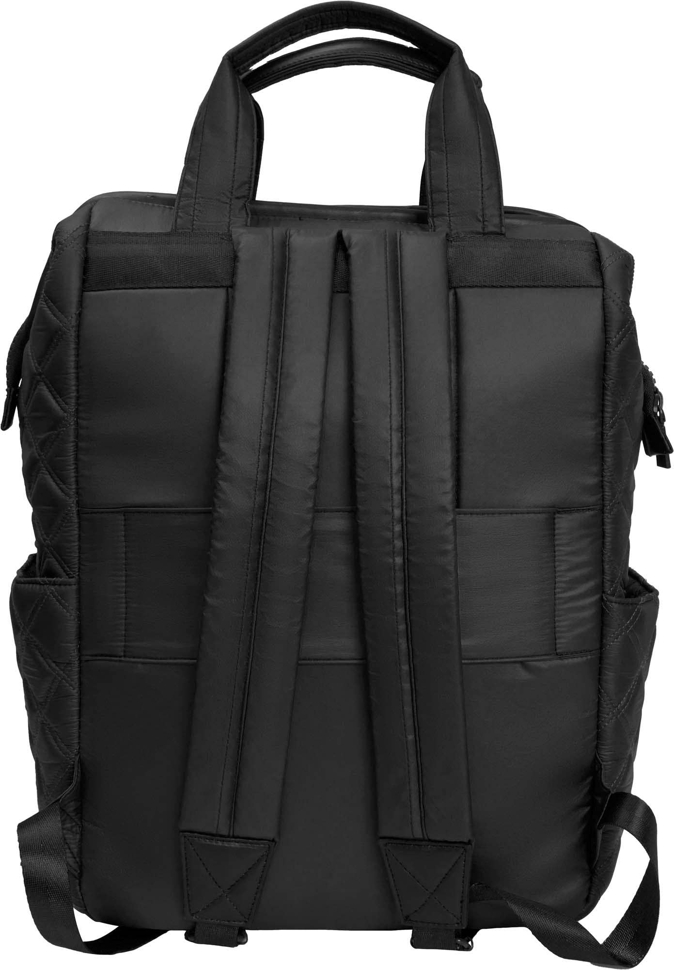 Magid - Wholesale Backpack - Women's - Joan & David Diamond Quilted Puffer Nylon Square Laptop Backpack5