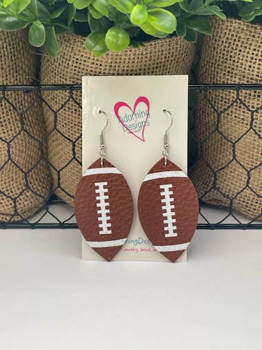 Football Dangles for wholesale by Adorning Designs