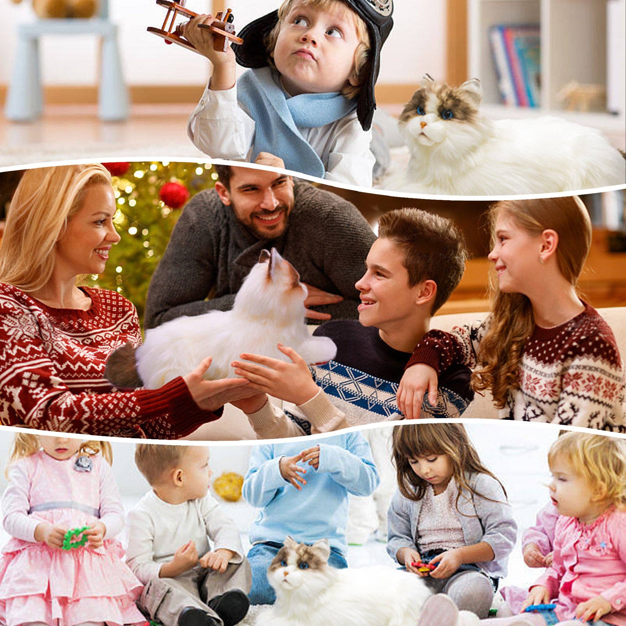 Chongker - Venta al por mayor Peluche - Niños y bebés - MateCat1.1 Gato Robot – Juguete Compañero para Confort Sensorial6