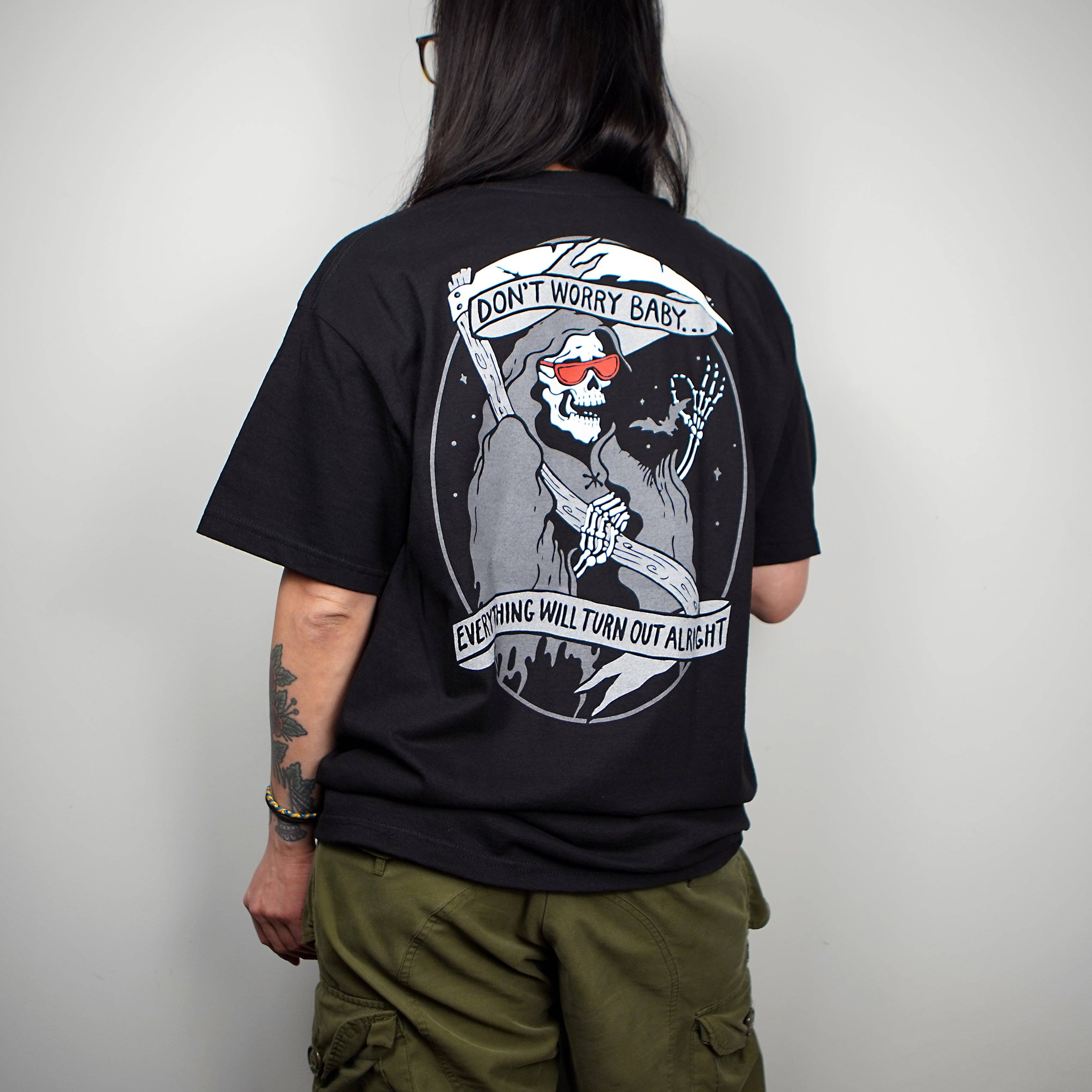 Stuntin Goods - Vendita all'ingrosso Maglietta serigrafata - Unisex - Maglietta per bambino Don't Worry9