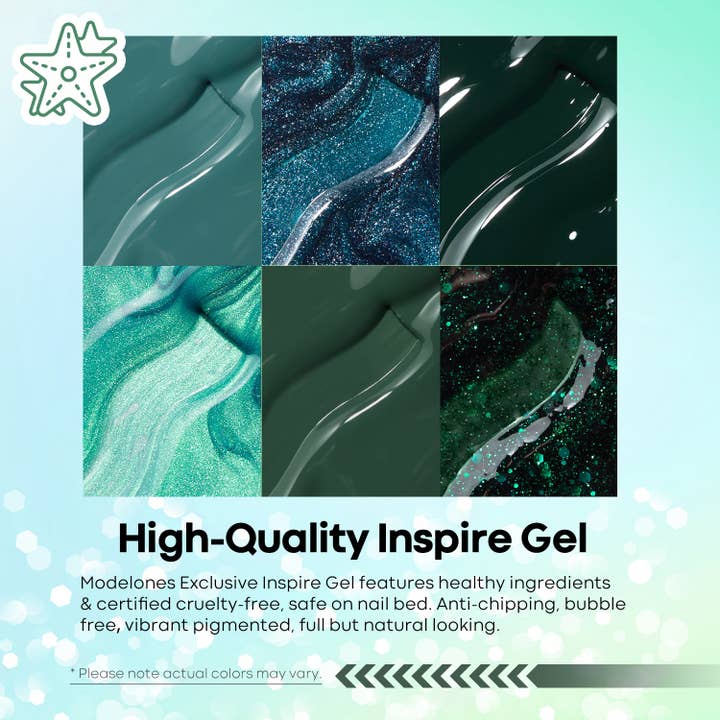 Modelones - Wholesale Nail Polish Set - Forest Elves - 6 Shades Gel Nail Polish Set2