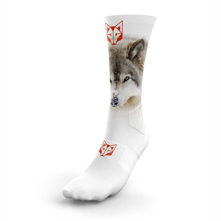 Hoch geschnittene Wolf-Multisport-Socken für den Großhandel von OTSO