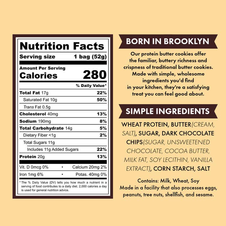 Caltein - Wholesale Snack Bar - Chocolate Chip Cookies | High Protein | Clean Label Snack5