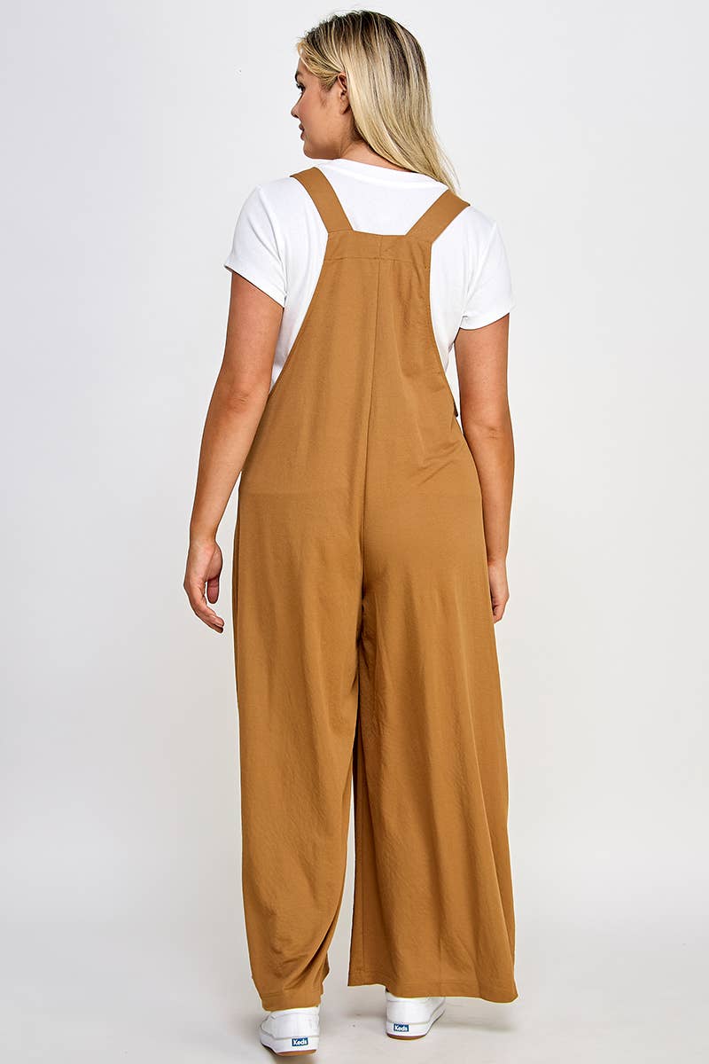 Haute Fox Plus Size & Contemporary – wholesale Overalls – Women's – Regular Size Pleated Overalls JK18514-JS  12