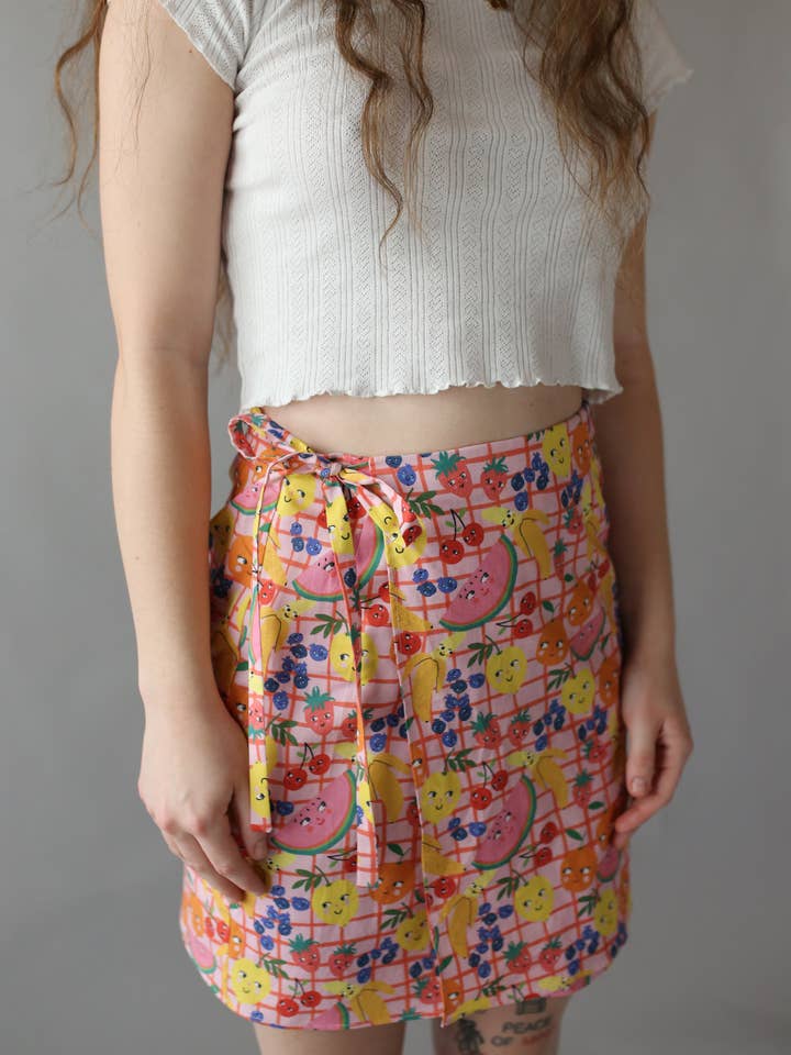 Fruity Friends Skirt for wholesale by K.S. Garner