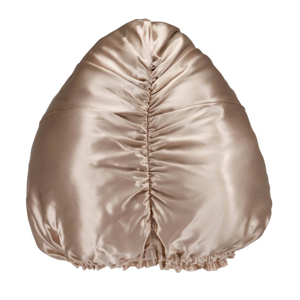 Blissy - Wholesale Sleep Cap / Bonnet - Women's - Blissy Bonnet - Champagne - Large4