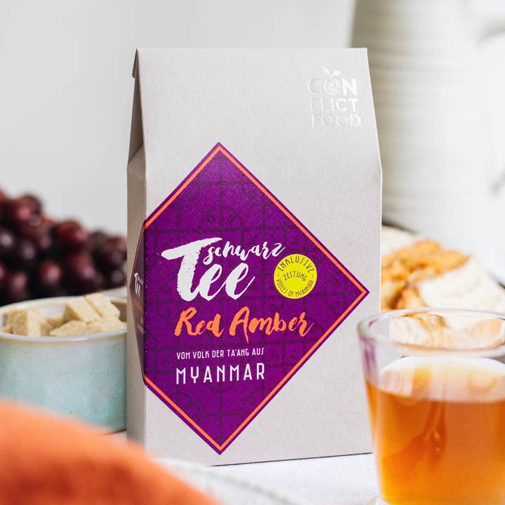 Forfait paix au thé noir biologique « Red Amber » pour la vente par Conflictfood GmbH