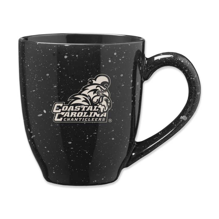 Tasse en céramique noire de 16 oz Coastal Carolina Chanticleers pour la vente par Rico Industries