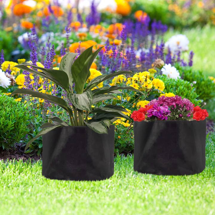 Kurated Korner - Wholesale Plant pot - Esterno 4-Gallon Black Grow Bags (4pk)5
