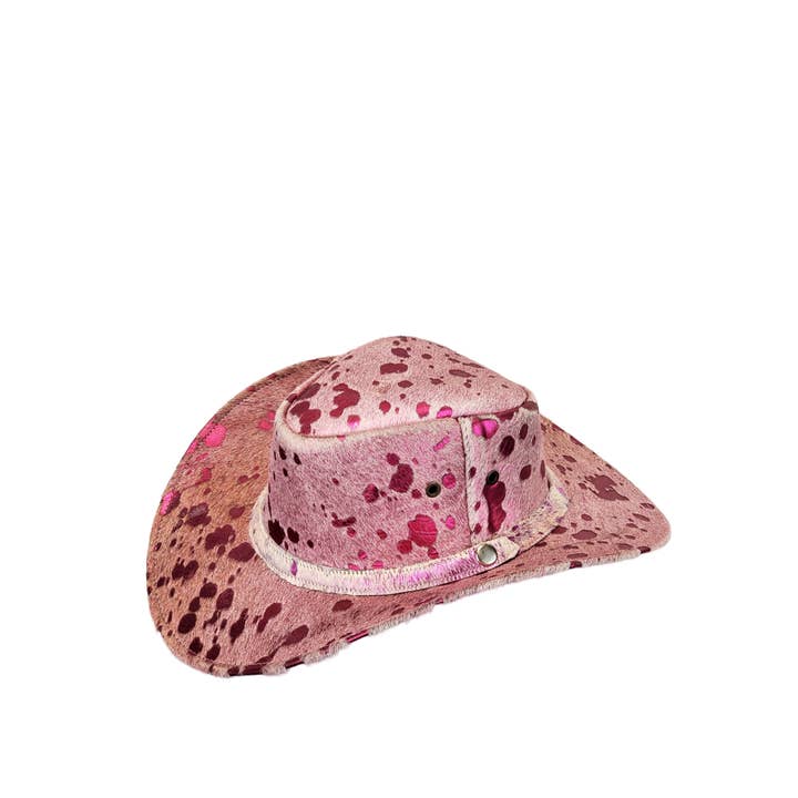 Charlie Leather - Wholesale Cowboy hat – Unisex - Xiomara Fur Cowboy Hat5