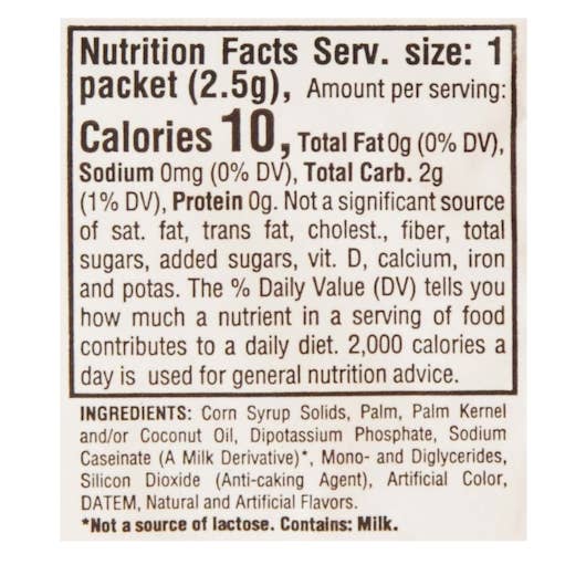 Long Island Candy Factory – wholesale Creamer – Cafe Non Dairy Creamer Packets 2.5g 1000 ct3