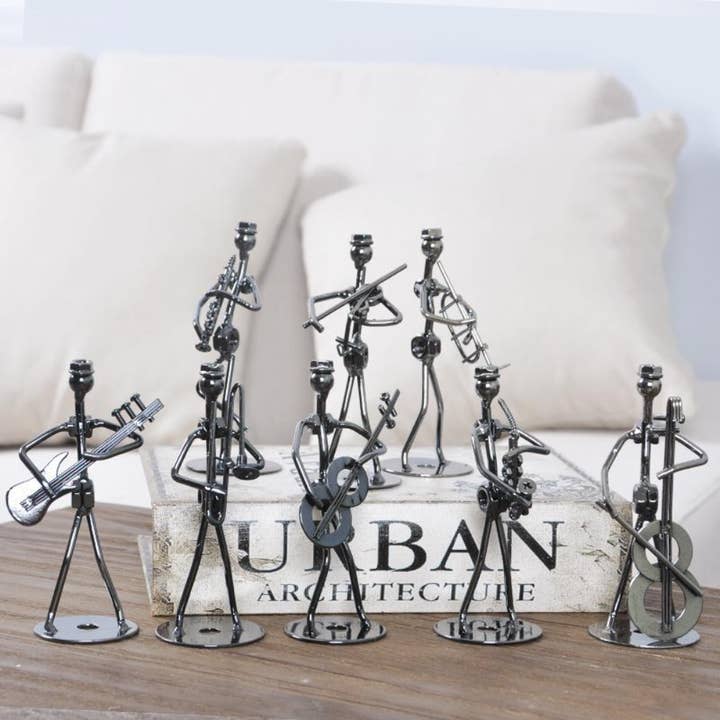 Moderny - Wholesale Decorative Figurine - Metal Musician Figurines