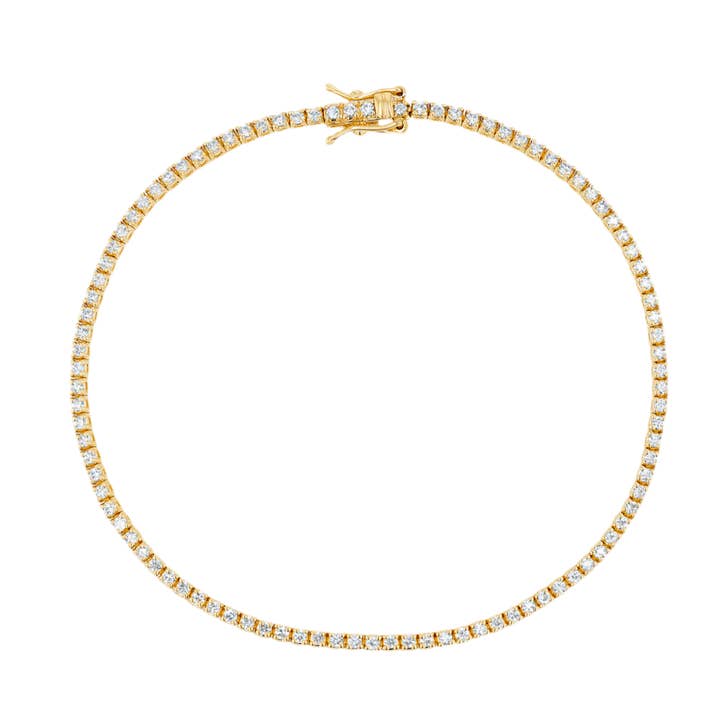 2mm Tennis chain for wholesale by Glam Bar Bazaar