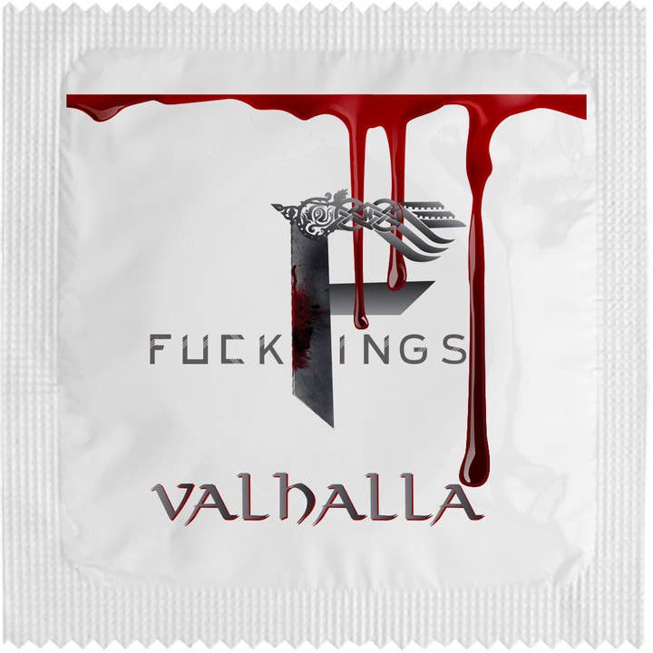 CALLVIN EU - Wholesale Gag Gift/Novelty Gift - Condom : Préservatif: Fucking Valhalla