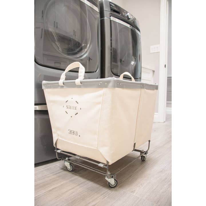 Steele Canvas Basket Corp. - Wholesale Laundry Basket - Canvas Small Truck - 3 Bu1