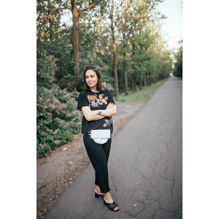 Bagster – wholesale Crossbody bag – Women's – White Women's Crossbody Bag - Genuine Leather Transformer Ba1